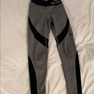 Kids Nike Pro Hyper Warm Leggings